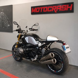BMW R Nine T Negra y Plateada