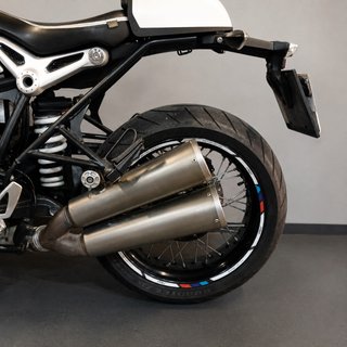 BMW R Nine T Negra y Plateada