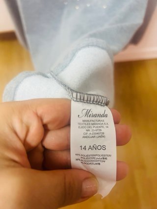 Vestido Miranda niña gris lazo