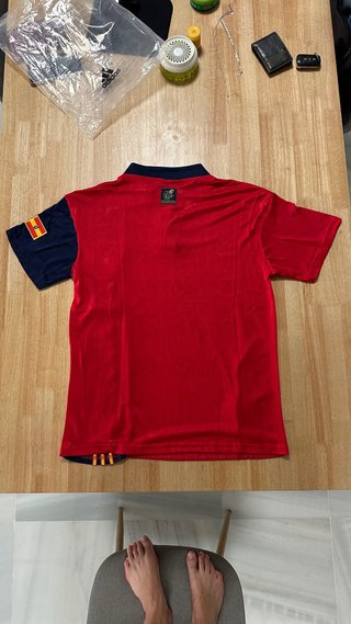 Camiseta Retro España 1996 Adidas