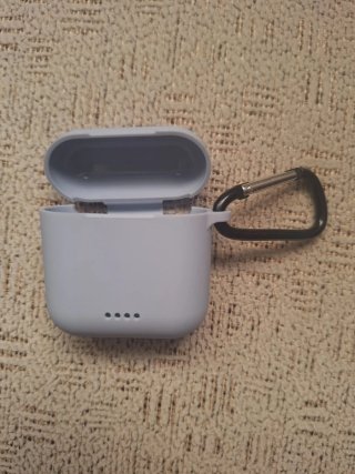 Funda para auriculares inalámbricos azul