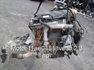 Motor f1ae0481 iveco 2.3 hpi