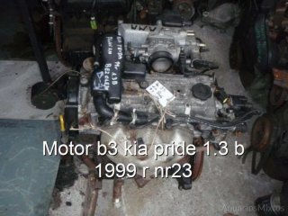 Motor b3 kia pride 1.3 b 1999 r nr23