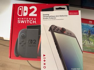 Nintendo Switch 2 con caja COMPLETA+ 2 Juegos