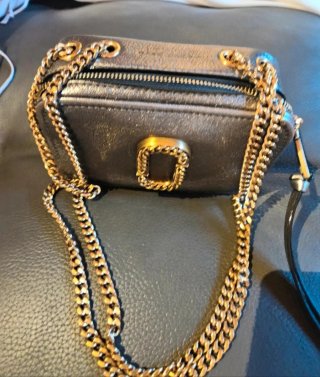 Bolso Marc Jacobs Dorado/Plateado Cadena