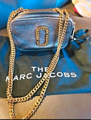 Bolso Marc Jacobs Dorado/Plateado Cadena