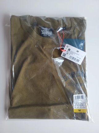 Camiseta Superdry Talla M Negra