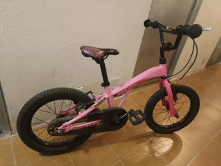 Bicicleta infantil niña