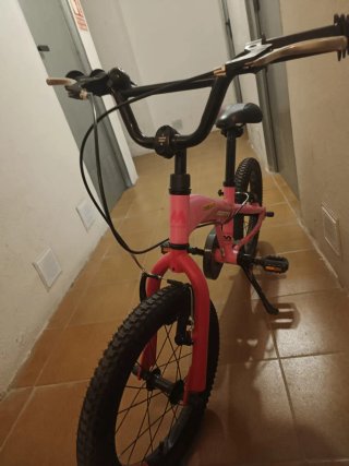 Bicicleta infantil niña