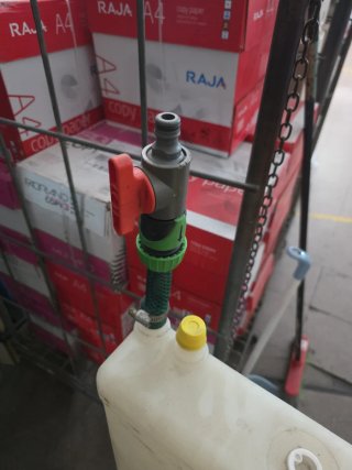 Depósito agua plano 40L para camper