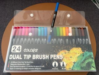 24 ROTULADORES LETTERING + ESTUCHE de REGALO