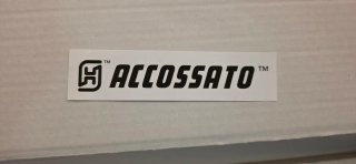 Manubrio moto Accostato nero 22mm piega bassa