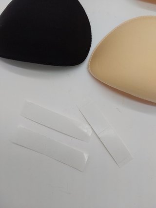 Hombreras autoadhesivas para hombre y mujer, 3 pares de almohadillas de espuma para los hombros con