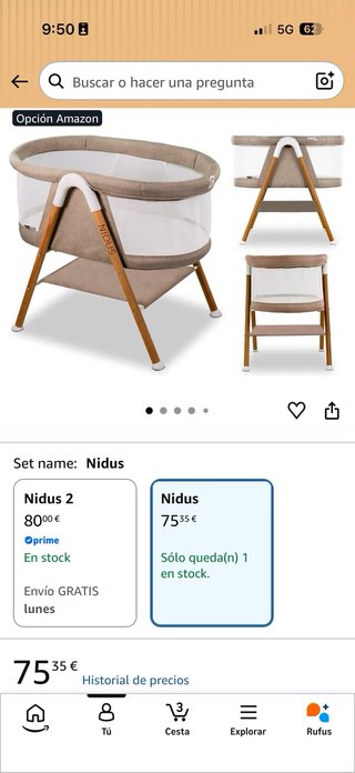 Minicuna Asalvo Nidus Beige