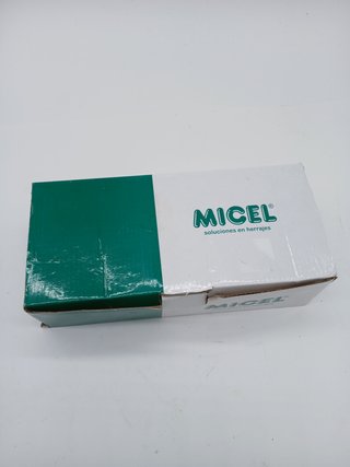 Manilla 202 placa larga acero/aluminio (juego) 256x47mm niquel satinado