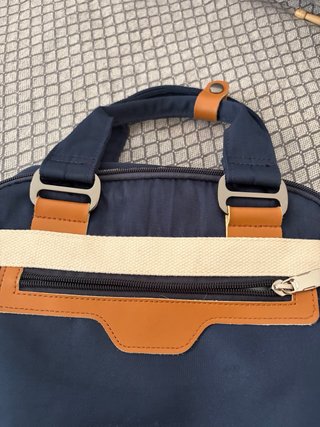 Mochila MYHOZEE azul buen estado