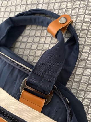 Mochila MYHOZEE azul buen estado