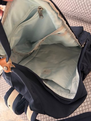 Mochila MYHOZEE azul buen estado