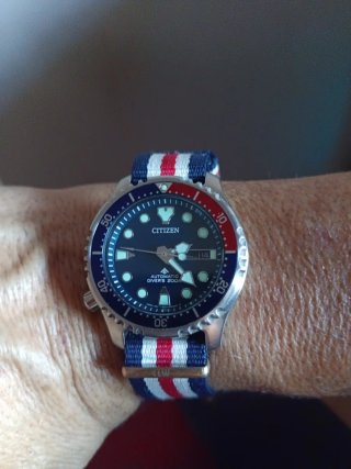 Reloj Citizen Aqualand Promaster Pepsi Automático.