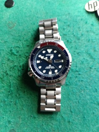 Reloj Citizen Aqualand Promaster Pepsi Automático.
