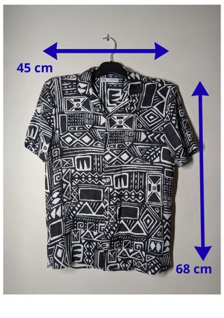 Camisa Zara Estampada Talla S