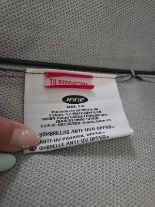 Sombrilla Jane para carrito