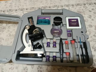 Microscopio infantil kit científico