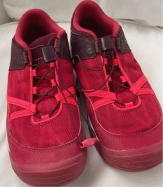 Zapatillas deportivas Quechua rojas talla 37