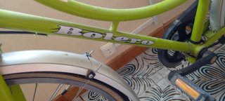 Bicicleta BH Bolero , con marchas 60cm rueda .