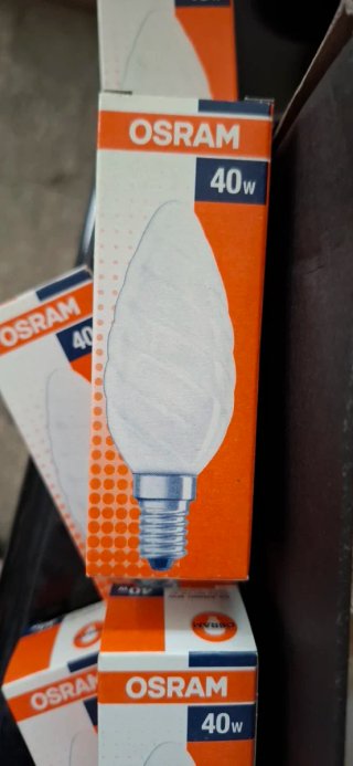 5 Lampadine Osram 40w