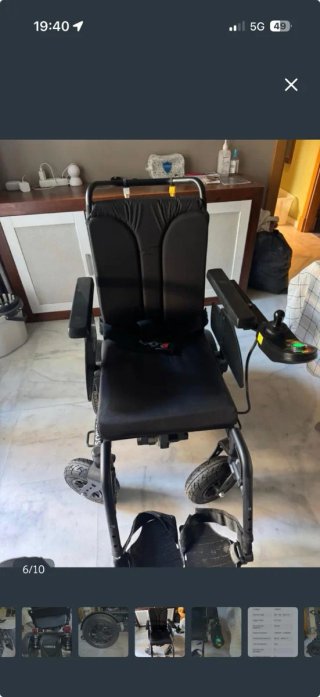 Silla de ruedas eléctrica Compacta Turios