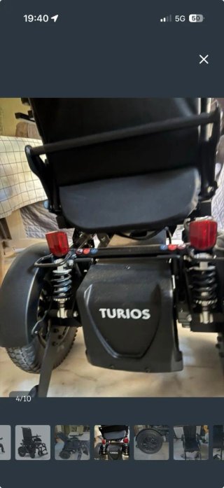 Silla de ruedas eléctrica Compacta Turios