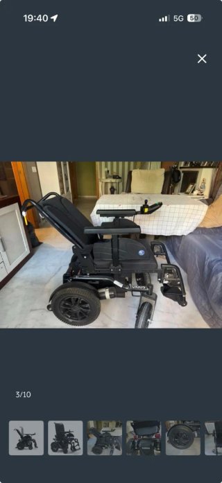 Silla de ruedas eléctrica Compacta Turios