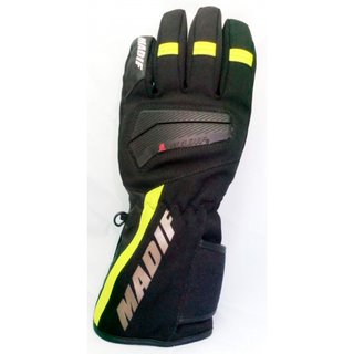 Guantes Invierno Madif Hombre Negro/Amarillo