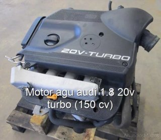 Motor agu audi 1.8 20v turbo (150 cv)