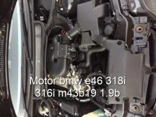 Motor bmw e46 318i 316i m43b19 1.9b