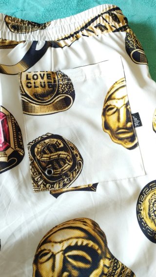 Shorts Grimey The OG Tour Blanco