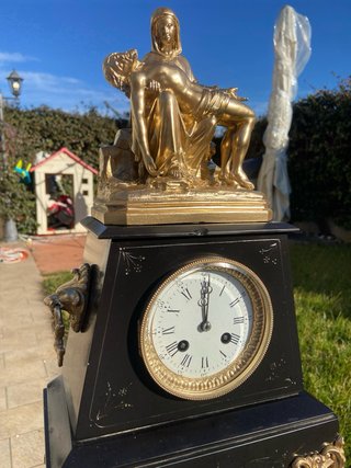 Orologio da Tavolo La Pietà Bronzo