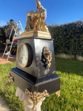Orologio da Tavolo La Pietà Bronzo