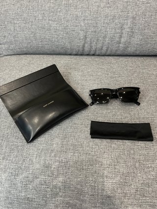 Occhiali da sole Saint Laurent SL 402 Neri