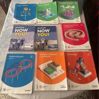 Libros de texto 4to ESO