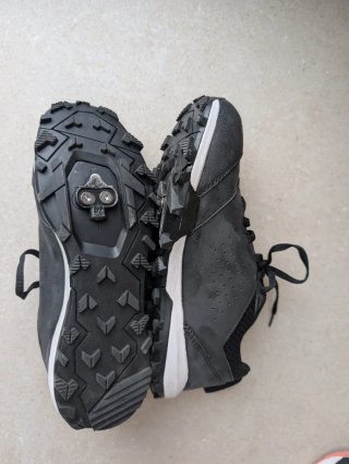 Zapatillas Rockrider Ciclismo SPD Negras