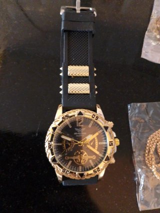 Conjunto Reloj y Bisutería Hombre