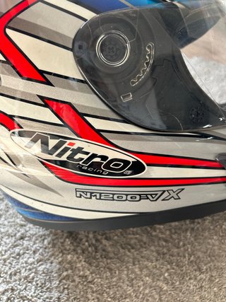 Casco Nitro Racing Moto