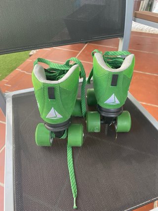 Patines de hockey verdes 29
