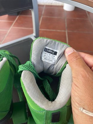 Patines de hockey verdes 29