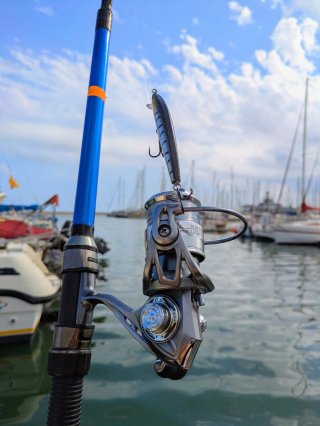 Equipo Pesca AWA SHIMA, EQUIPO PESCA SPINNING