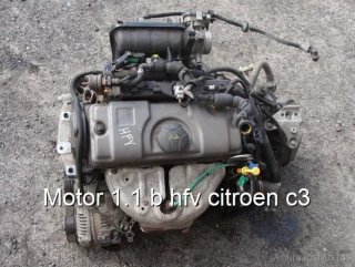 Motor 1.1 b hfv citroen c3