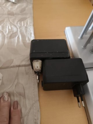 Juego 2 Lámparas Velas LED Mesita