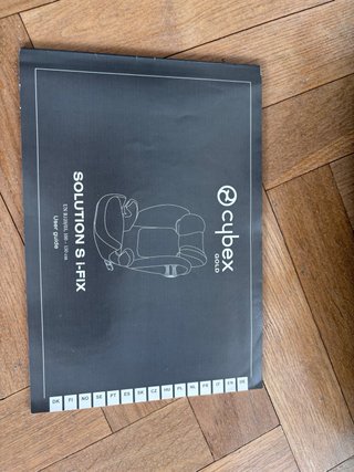Silla coche Cybex Solution S i-FIX nueva